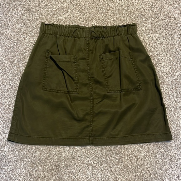 Loft Olive Green Skirt - Picture 4 of 5